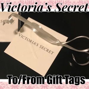 Victoria’s Secret 4 Ready to use GIFT TAG SETS